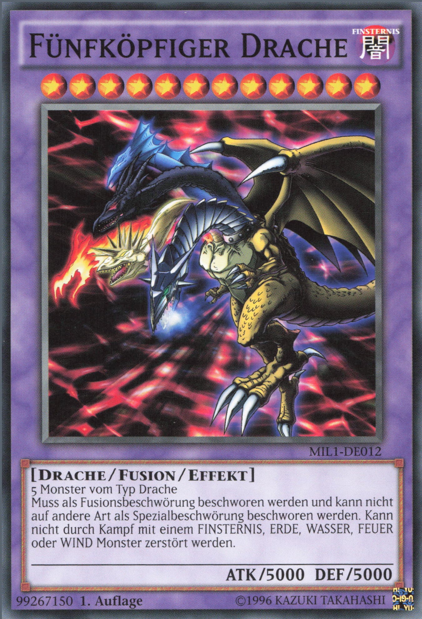 Yu-Gi-Oh! Fünfköpfiger Drache