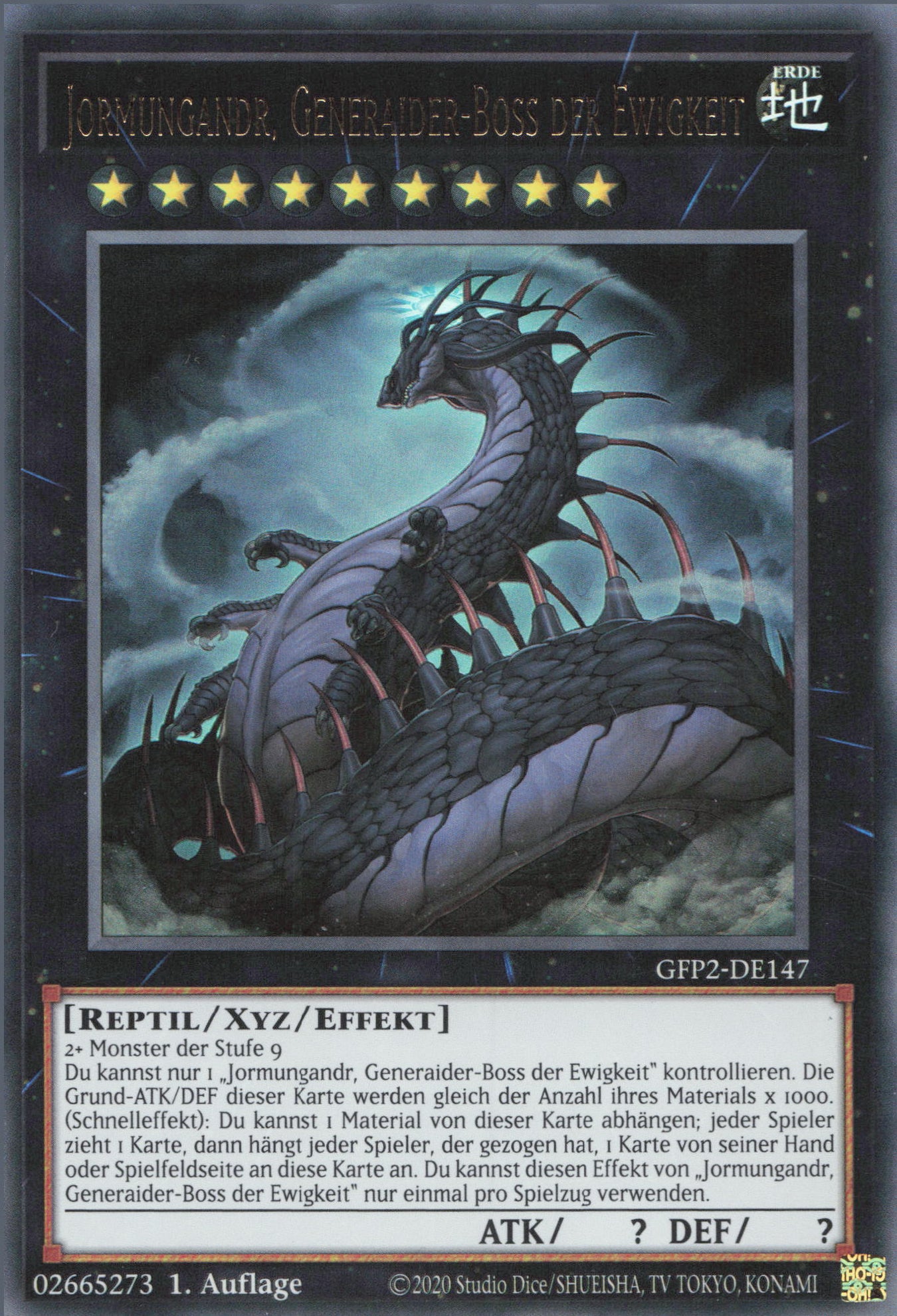 Yu-Gi-Oh! Jormungandr, Generaider-Boss der Ewigkeit