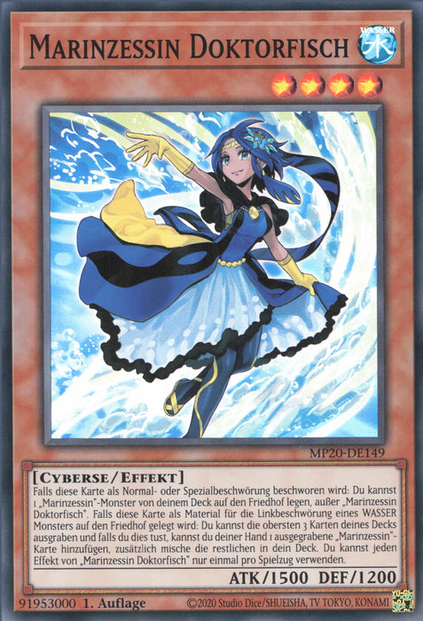 Marinzessin Doktorfisch MP20-DE149 Super Rare