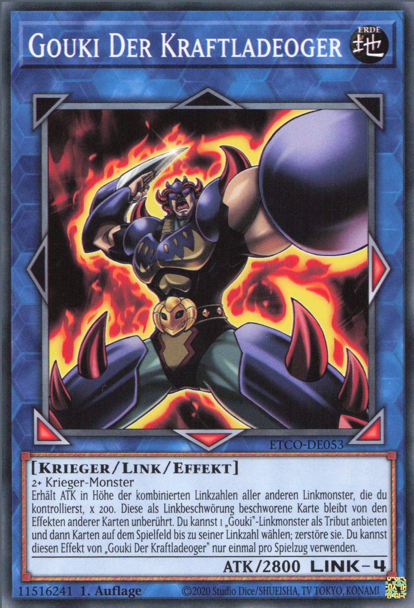 Yu-Gi-Oh! Gouki Der Kraftladeoger