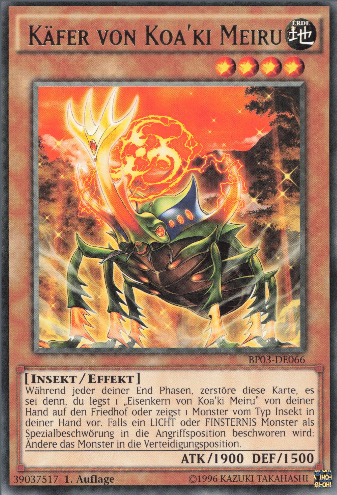 Yu-Gi-Oh! Käfer von Koa'ki Meiru