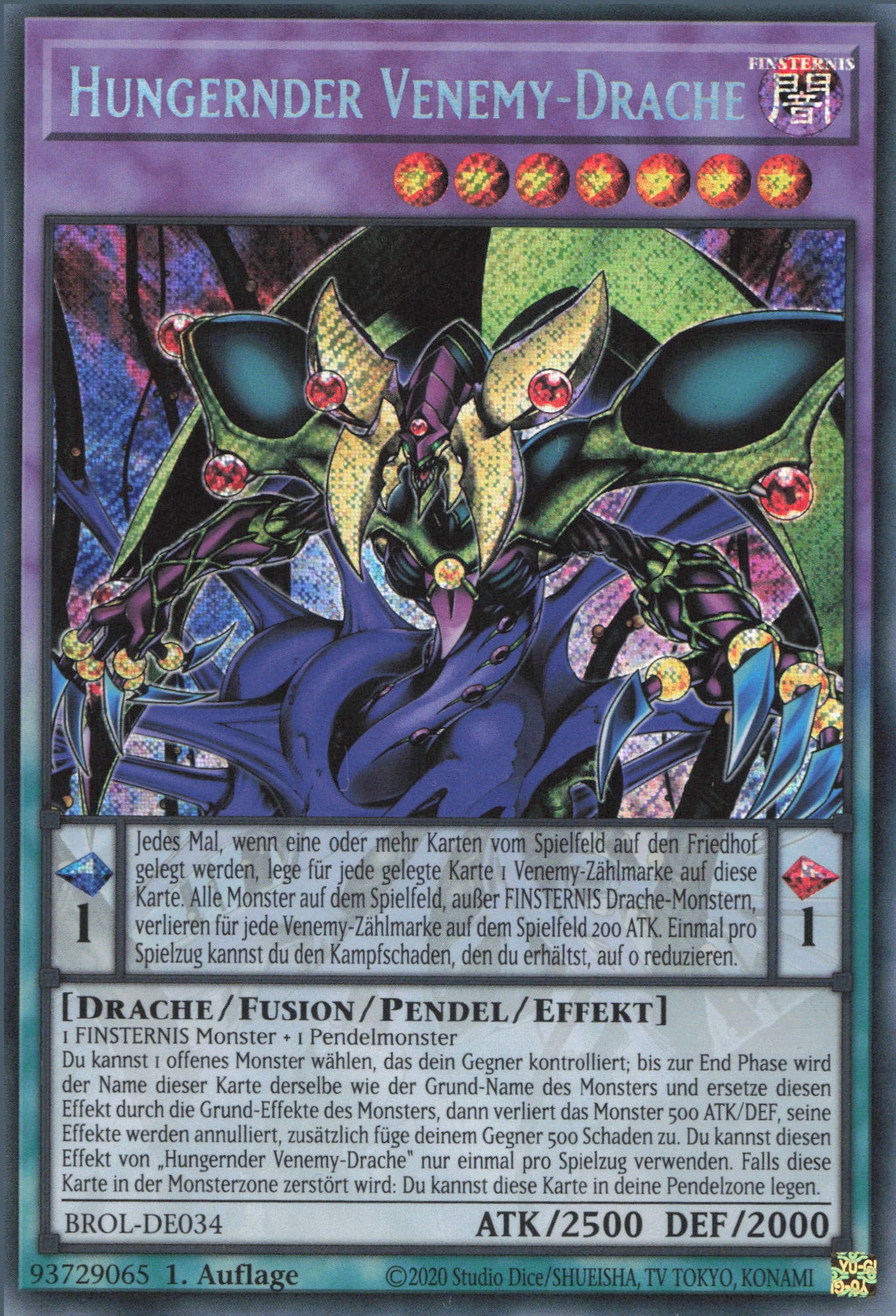 Yu-Gi-Oh! Hungernder Venemy-Drache