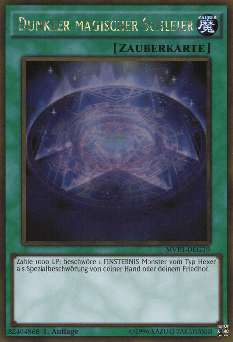 Dunkler magischer Schleier (V.2) MVP1-DEG19 Gold Rare