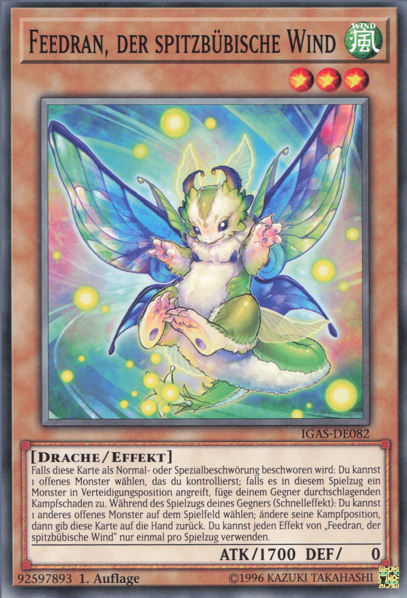 Yu-Gi-Oh! Feedran, der spitzbübische Wind