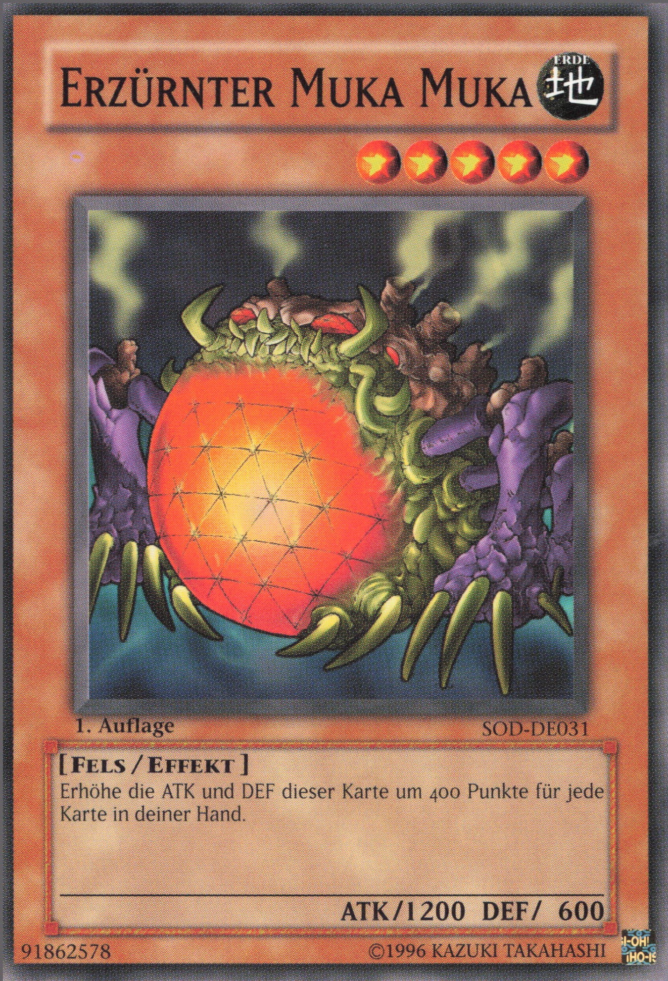 Yu-Gi-Oh! Erzürnter Muka Muka