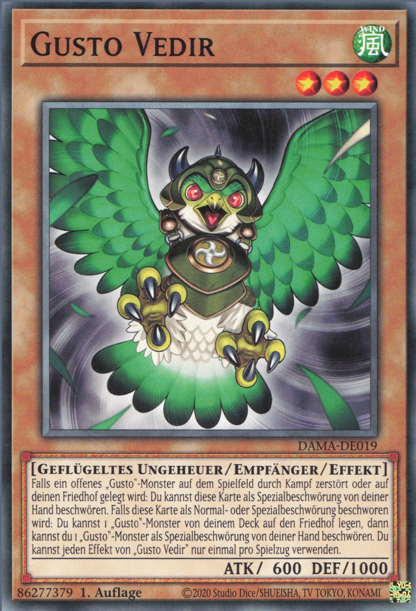 Yu-Gi-Oh! Gusto Vedir