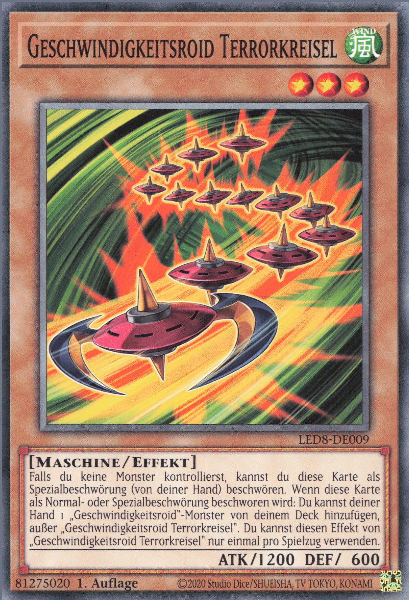 Yu-Gi-Oh! Geschwindigkeitsroid Terrorkreisel