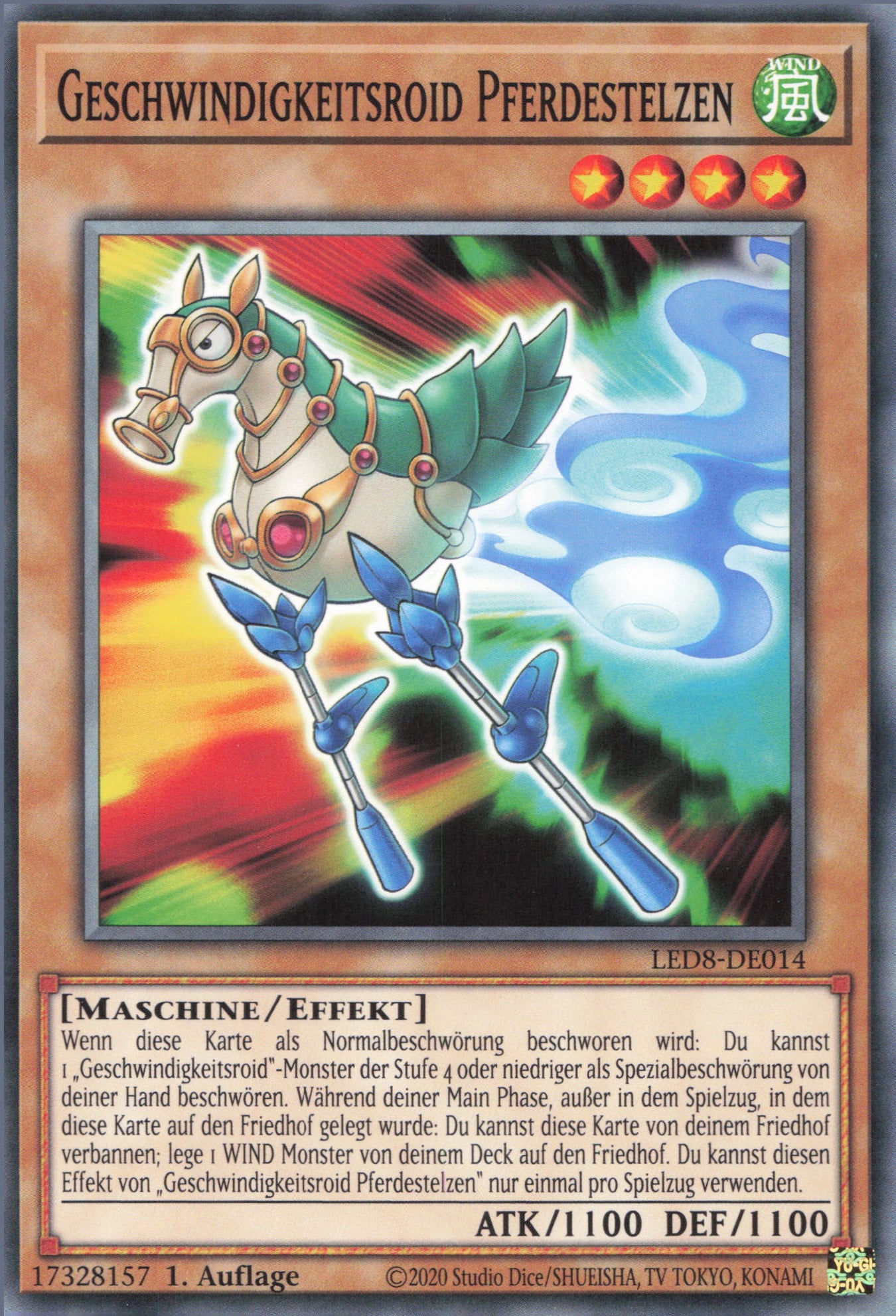 Yu-Gi-Oh! Geschwindigkeitsroid Pferdestelzen