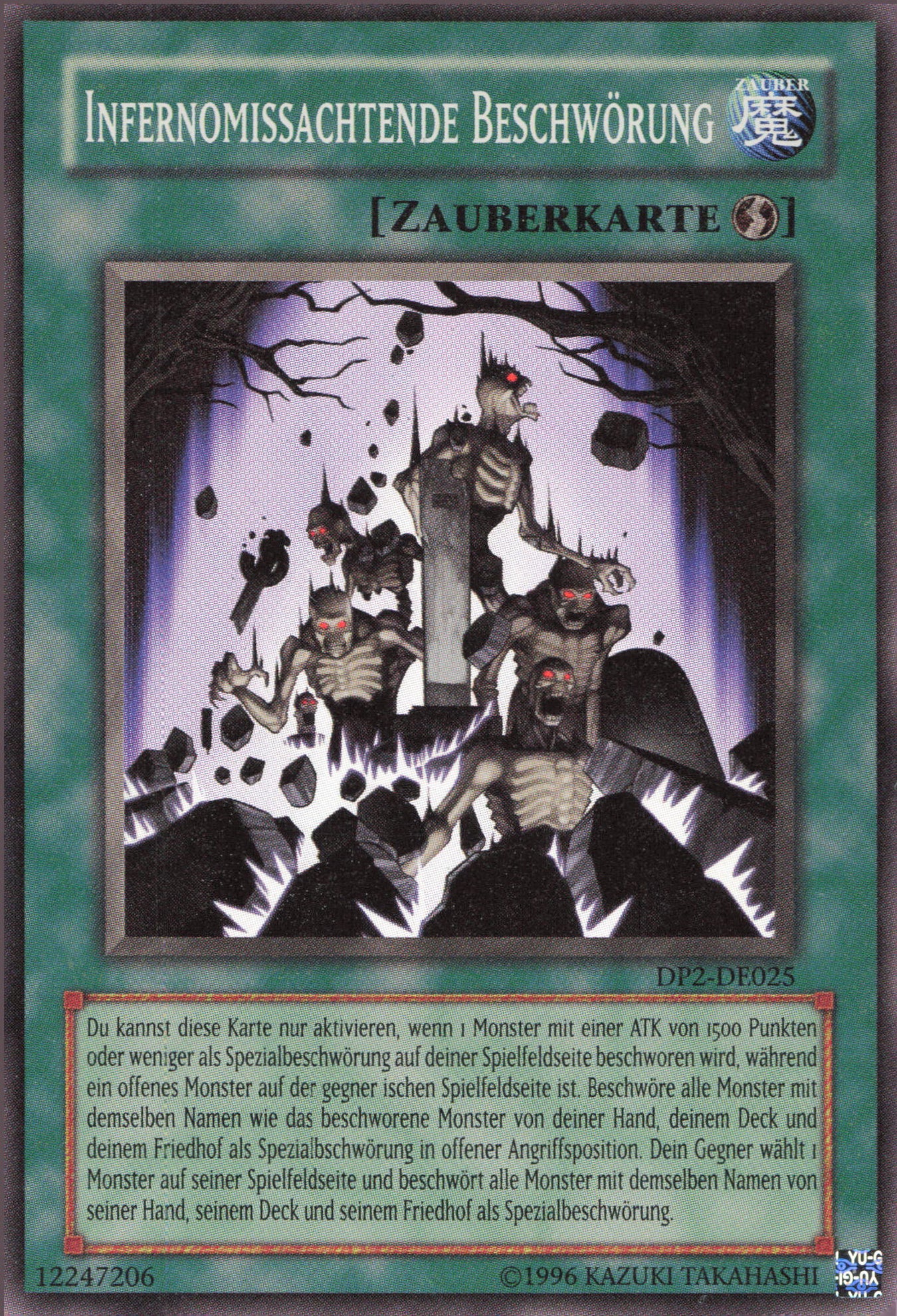 Yu-Gi-Oh! Infernomissachtende Beschwörung