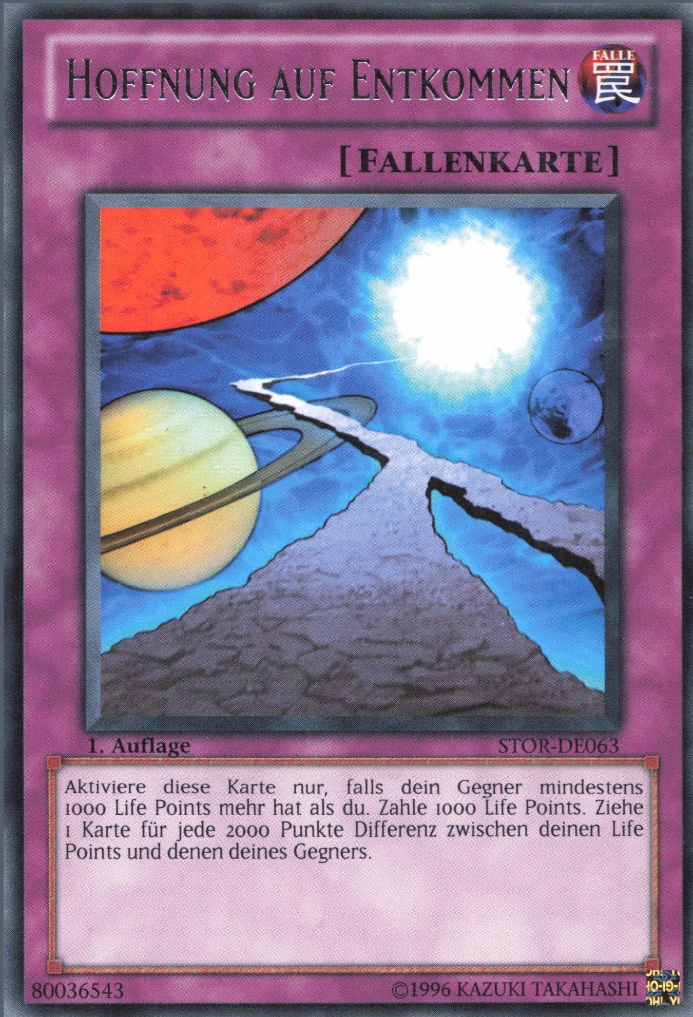 Yu-Gi-Oh! Hoffnung auf Entkommen