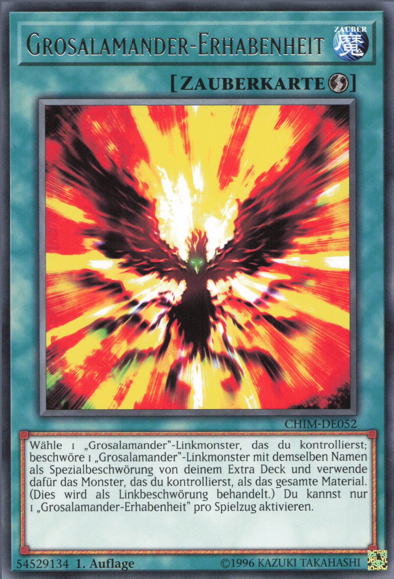 Yu-Gi-Oh! Grosalamander-Erhabenheit