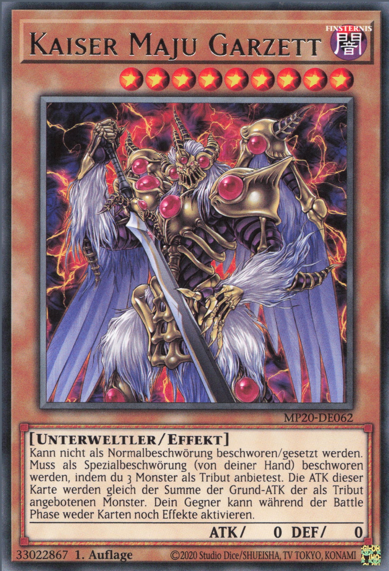 Yu-Gi-Oh! Kaiser Maju Garzett