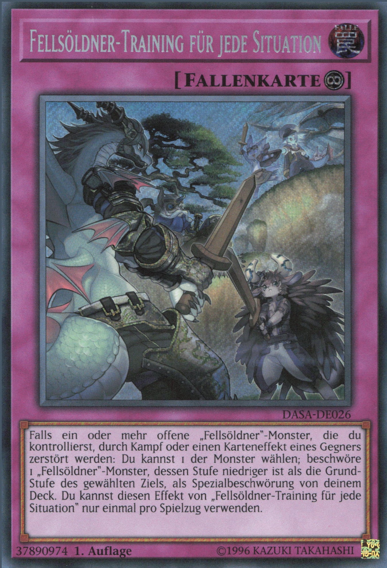 Yu-Gi-Oh! Fellsöldner-Training für jede Situation
