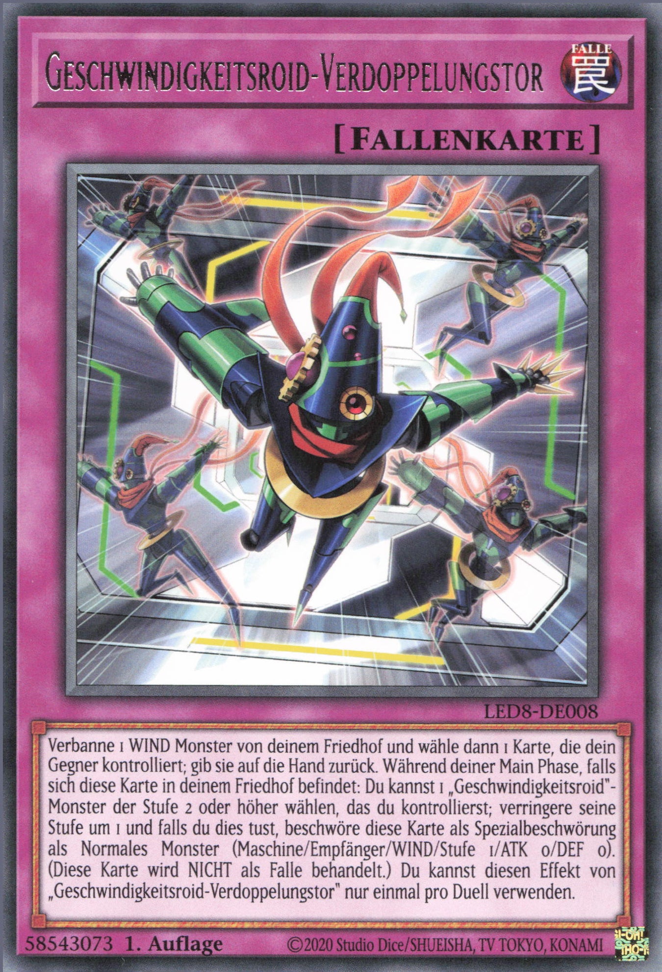 Yu-Gi-Oh! Geschwindigkeitsroid-Verdoppelungstor