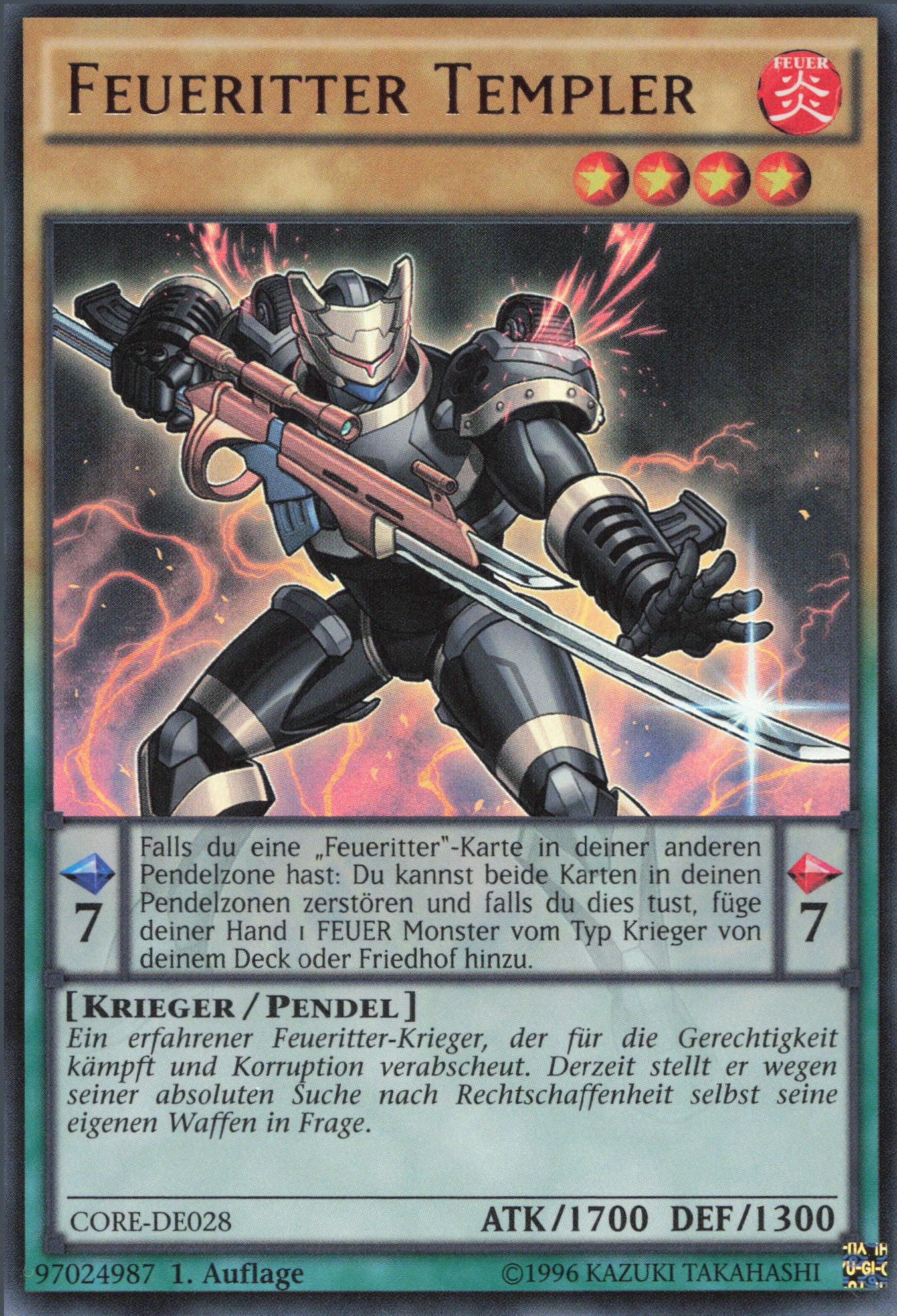 Yu-Gi-Oh! Feueritter Deck