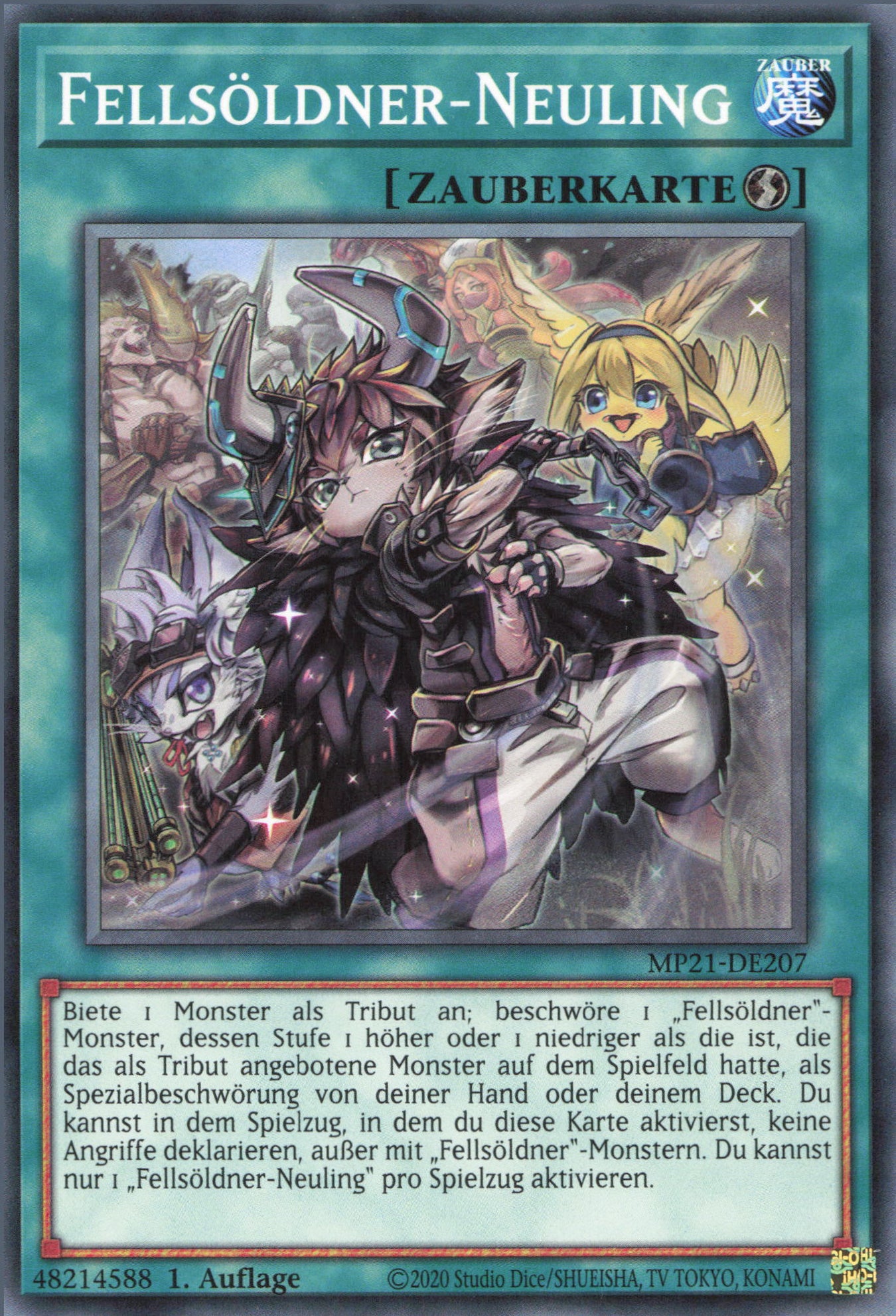 Yu-Gi-Oh! Fellsöldner-Neuling