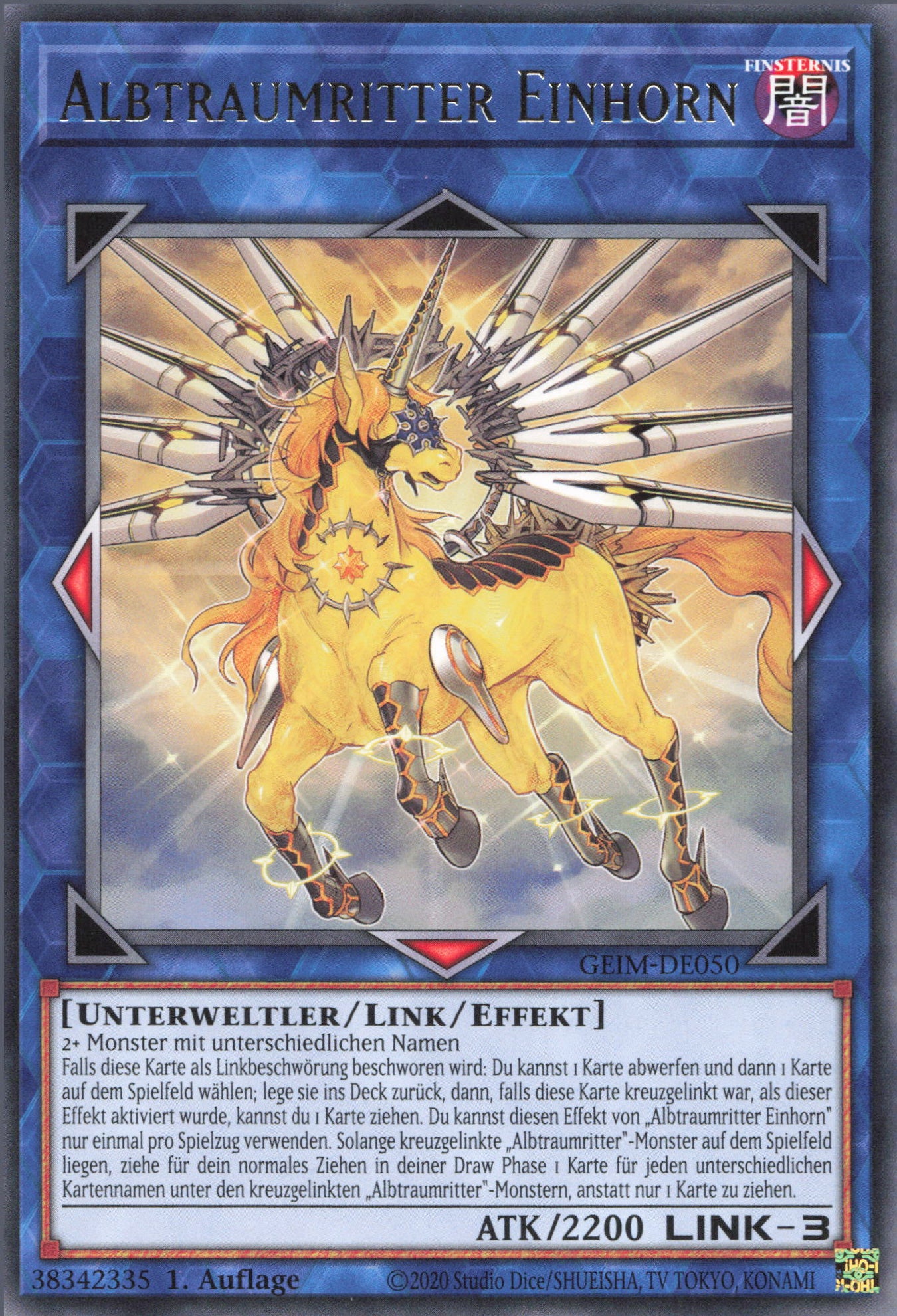 Yu-Gi-Oh! Karten aus Genesis Impact