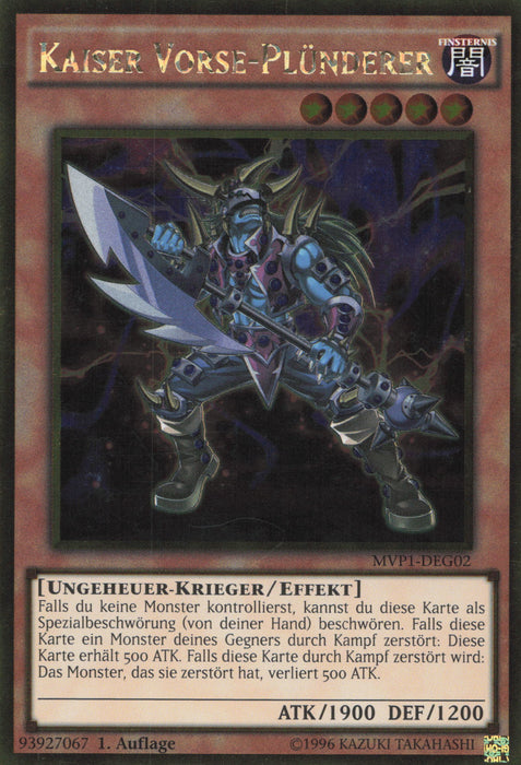 Kaiser Vorse-Plünderer (V.2) MVP1-DEG02 Gold Rare