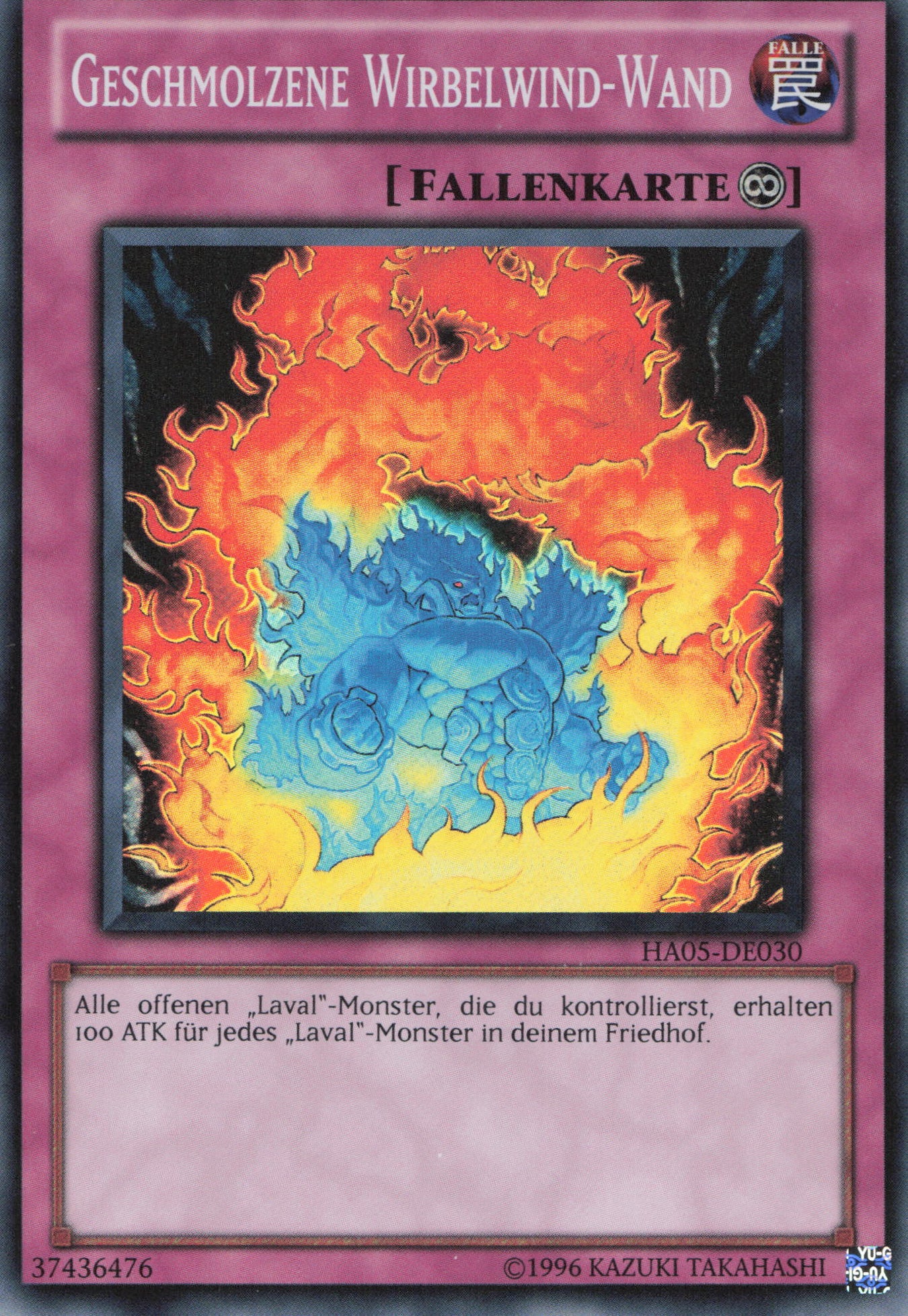Yu-Gi-Oh! Geschmolzene Wirbelwind-Wand