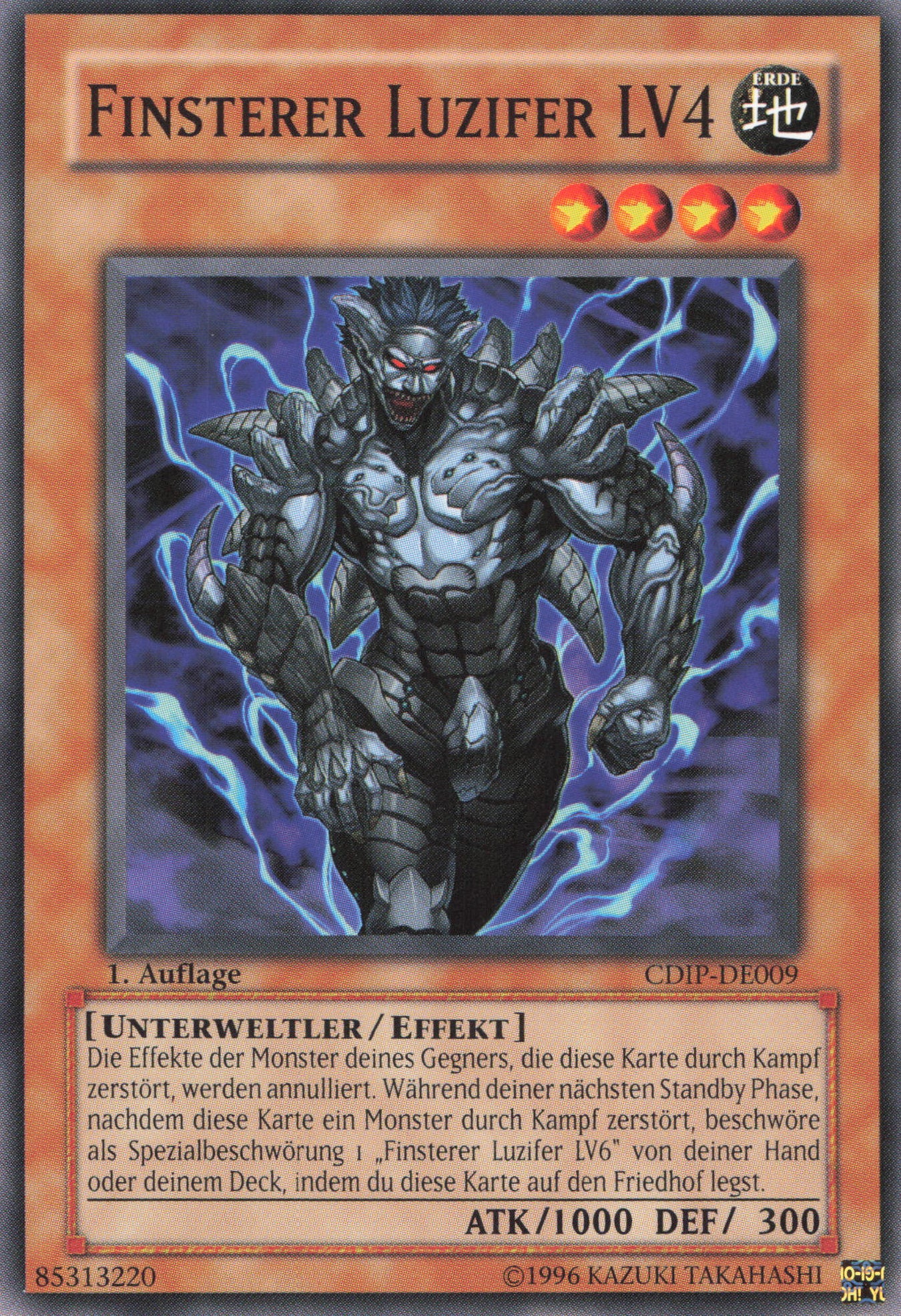 Yu-Gi-Oh! Finsterer Luzifer LV4