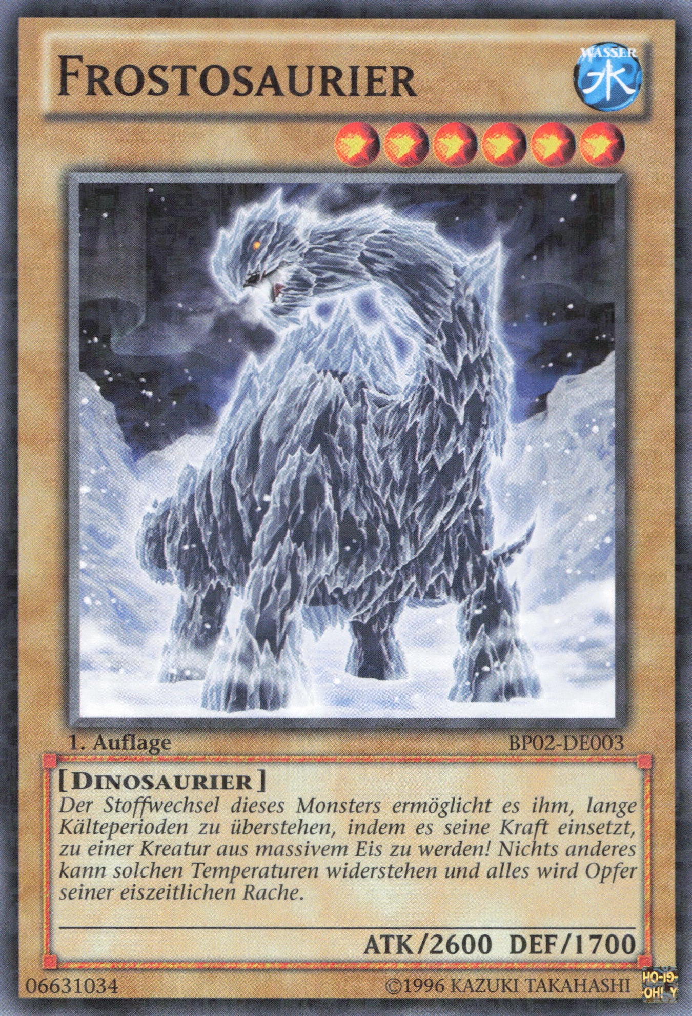 Yu-Gi-Oh! Frostosaurier (V.1)