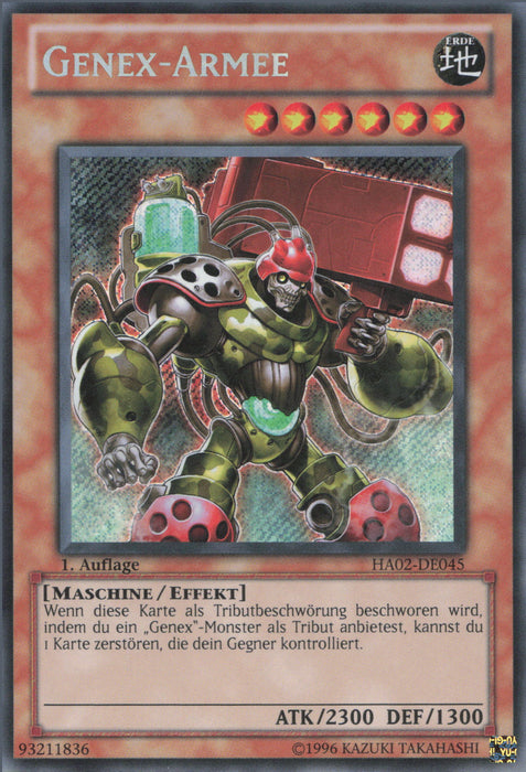 Genex-Armee HA02-DE045 Secret Rare