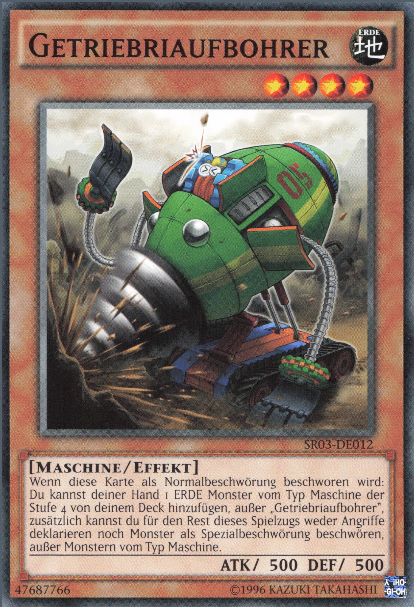 Yu-Gi-Oh! Getriebriaufbohrer
