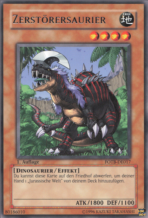 Zerstörersaurier (V.1) FOTB-DE017 Rare