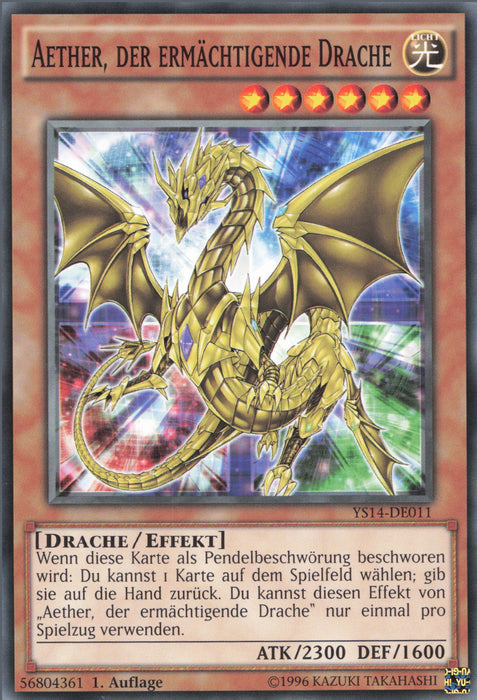 Aether, der ermächtigte Drache YS14-DE011 Common