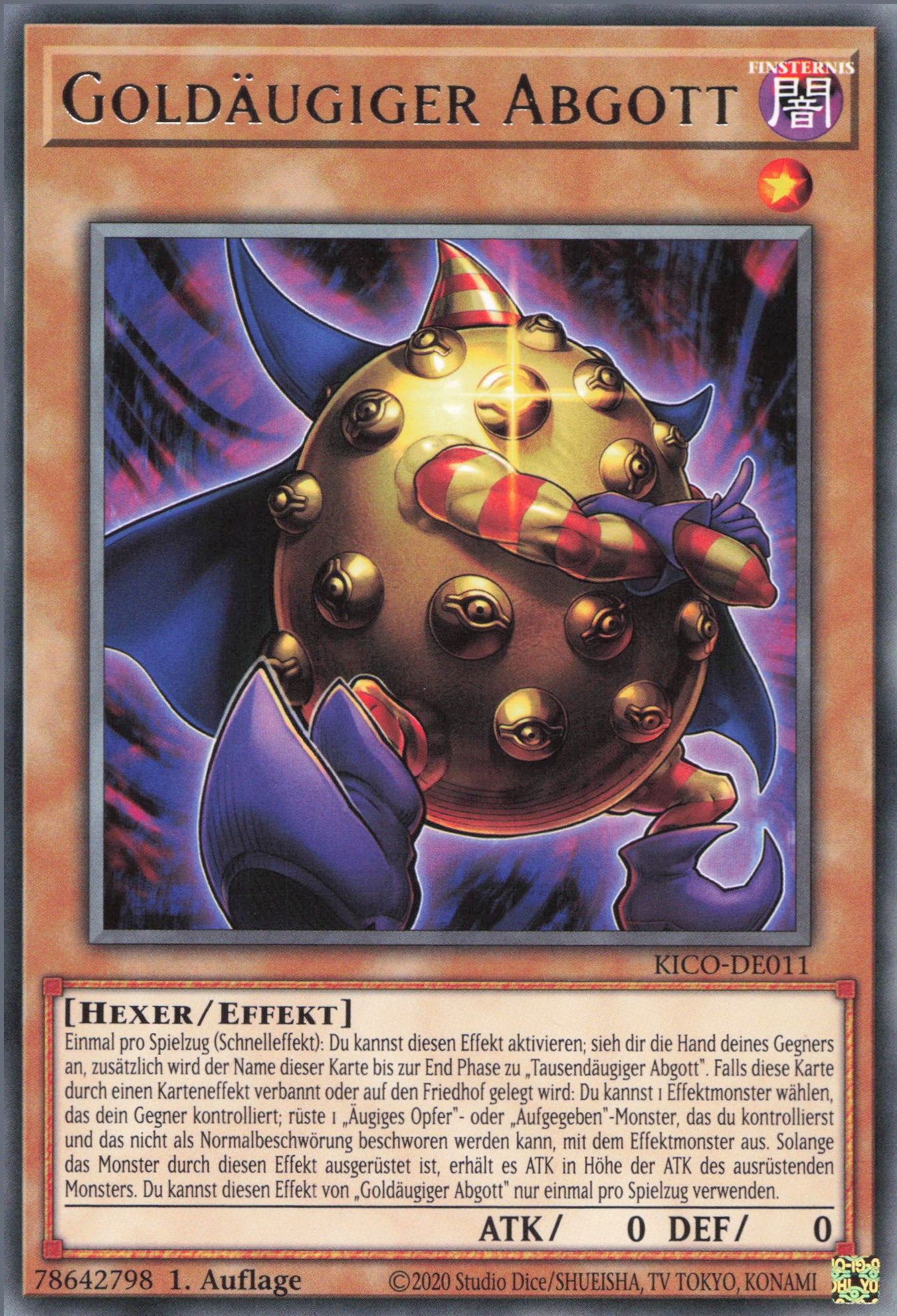 Yu-Gi-Oh! Goldäugiger Abgott
