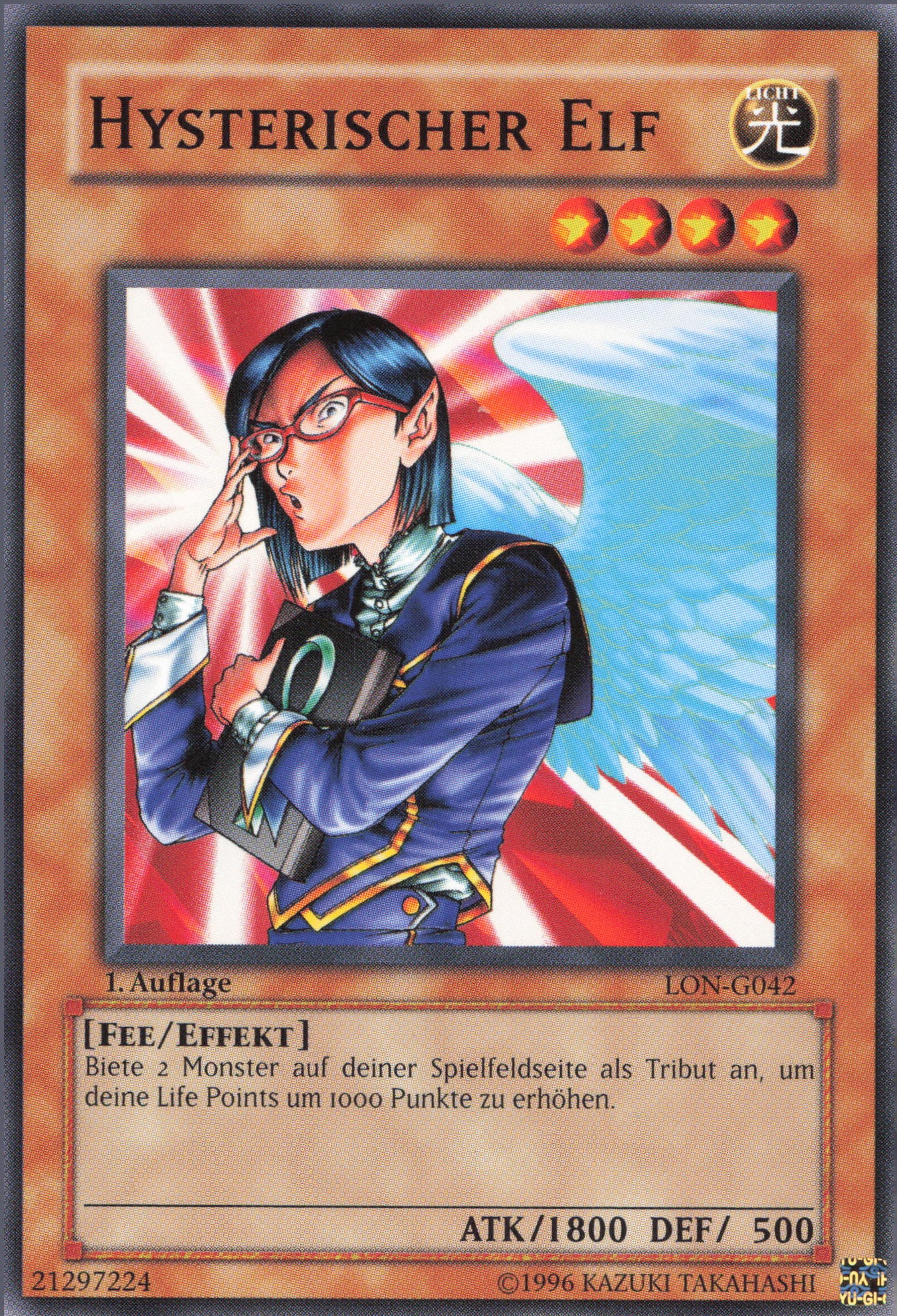 Yu-Gi-Oh! Hysterischer Elf (V.1)