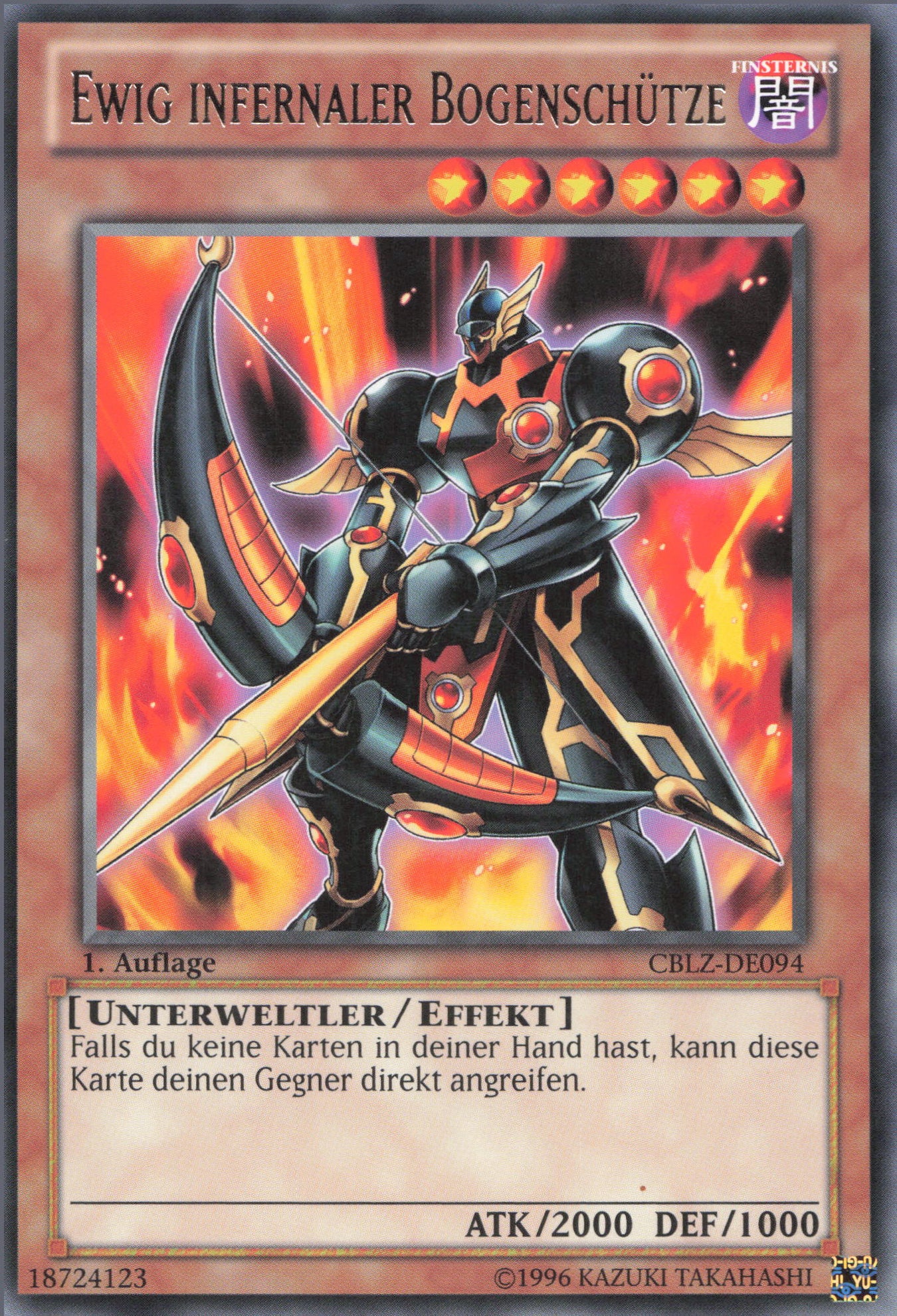 Yu-Gi-Oh! Ewig Infernaler Bogenschütze