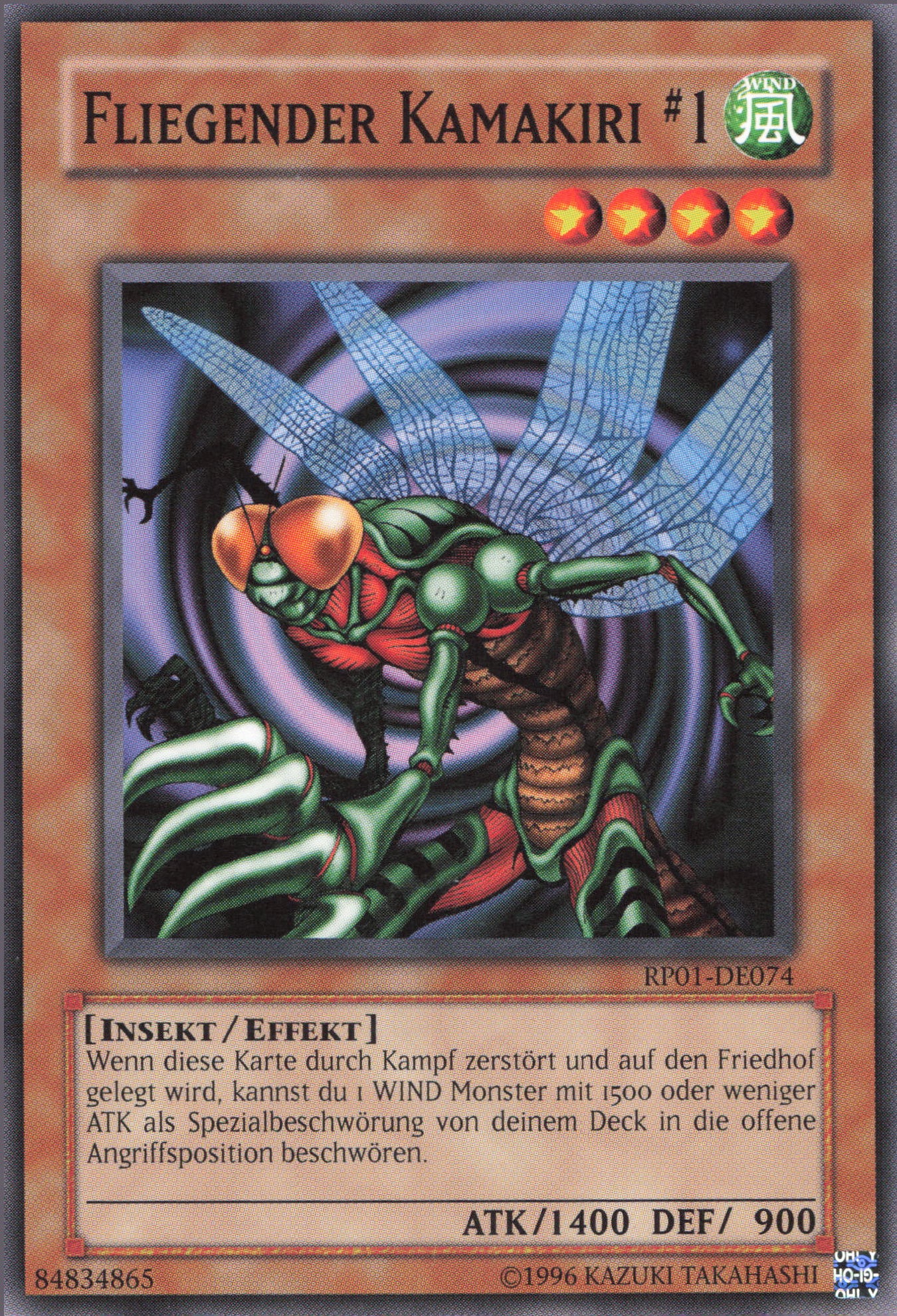 Yu-Gi-Oh! Fliegender Kamakiri #1