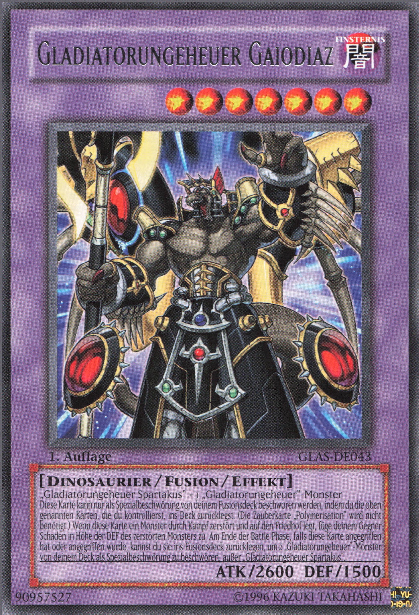 Yu-Gi-Oh! Gladiatorungeheuer Gaiodiaz