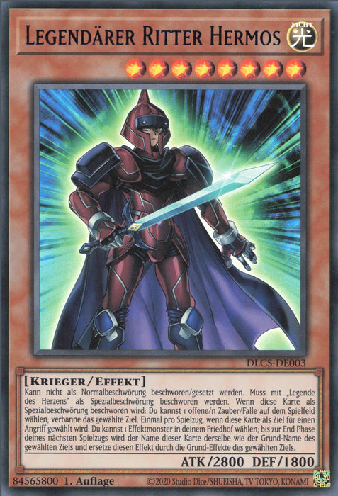 Legendärer Ritter Hermos (V.2) DLCS-DE003 Ultra Rare