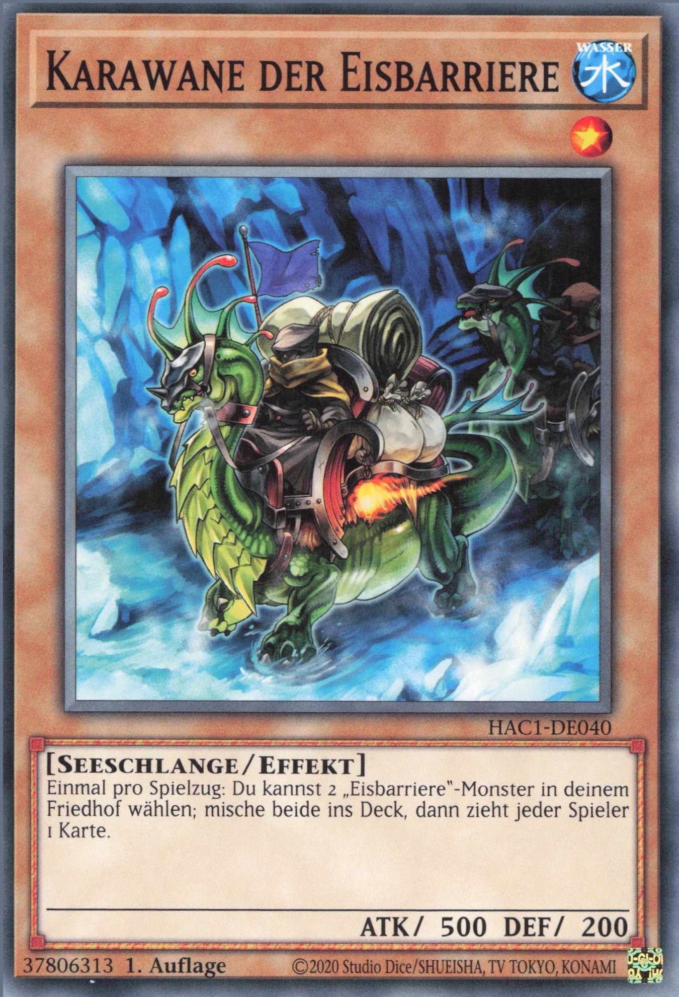 Yu-Gi-Oh! Karawane der Eisbarriere (V.1)