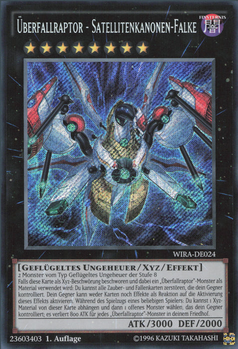 Überfallraptor - Satellitenkanonen-Falke WIRA-DE024 Secret Rare