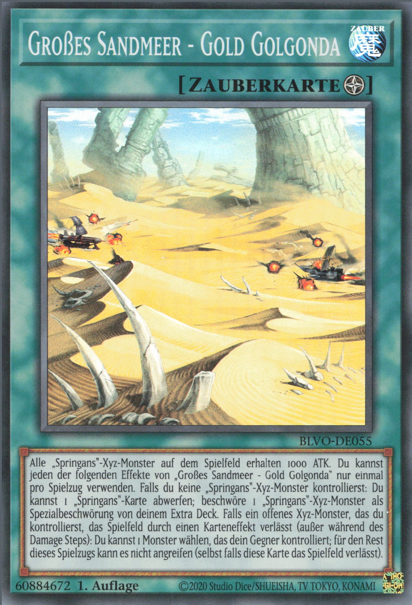 Yu-Gi-Oh! Großes Sandmeer - Gold Golgonda