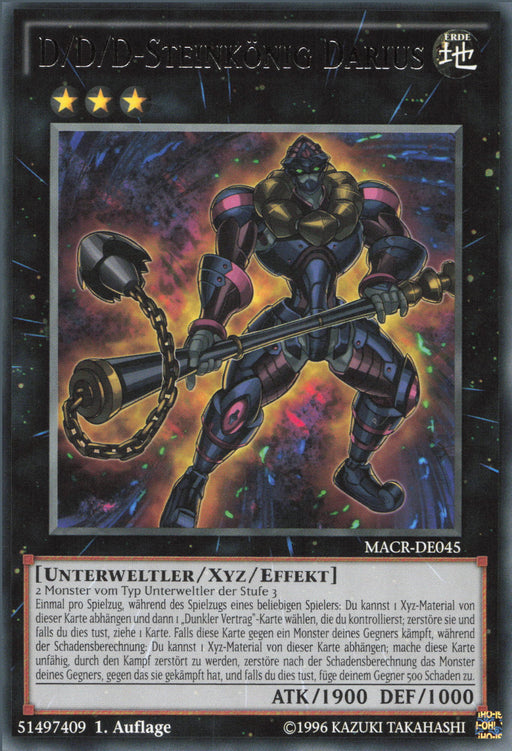 yu gi oh starter deck dark legion D/D/D Dragon King Pendragon - Starter Deck: Dark Legion - YuGiOh