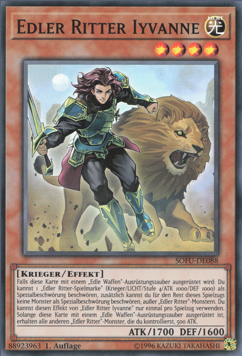 Edler Ritter Iyvanne SOFU-DE088 Super Rare