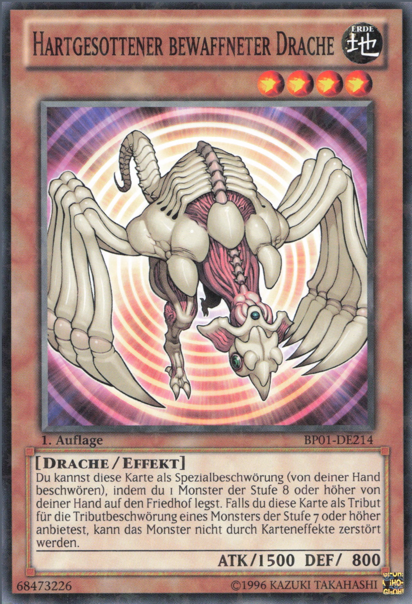 Yu-Gi-Oh! Hartgesottener bewaffneter Drache (V.2)