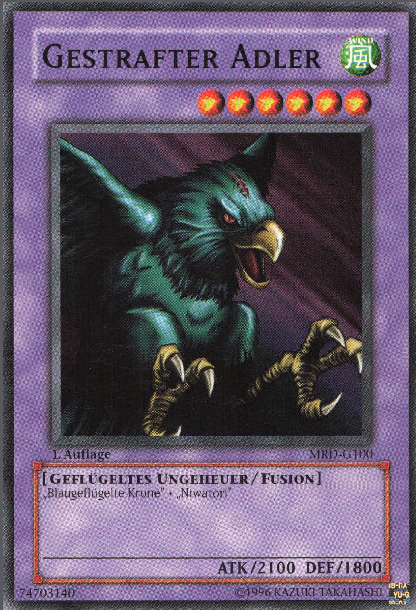 Yu-Gi-Oh! Gestrafter Adler