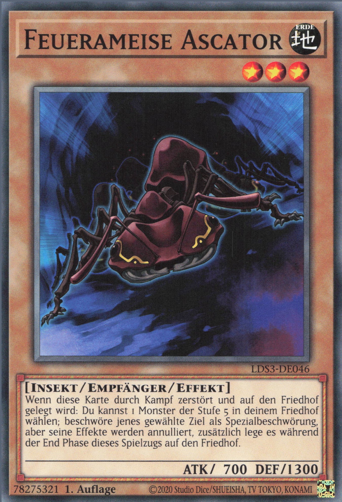 Yu-Gi-Oh! Feuerameise Ascator