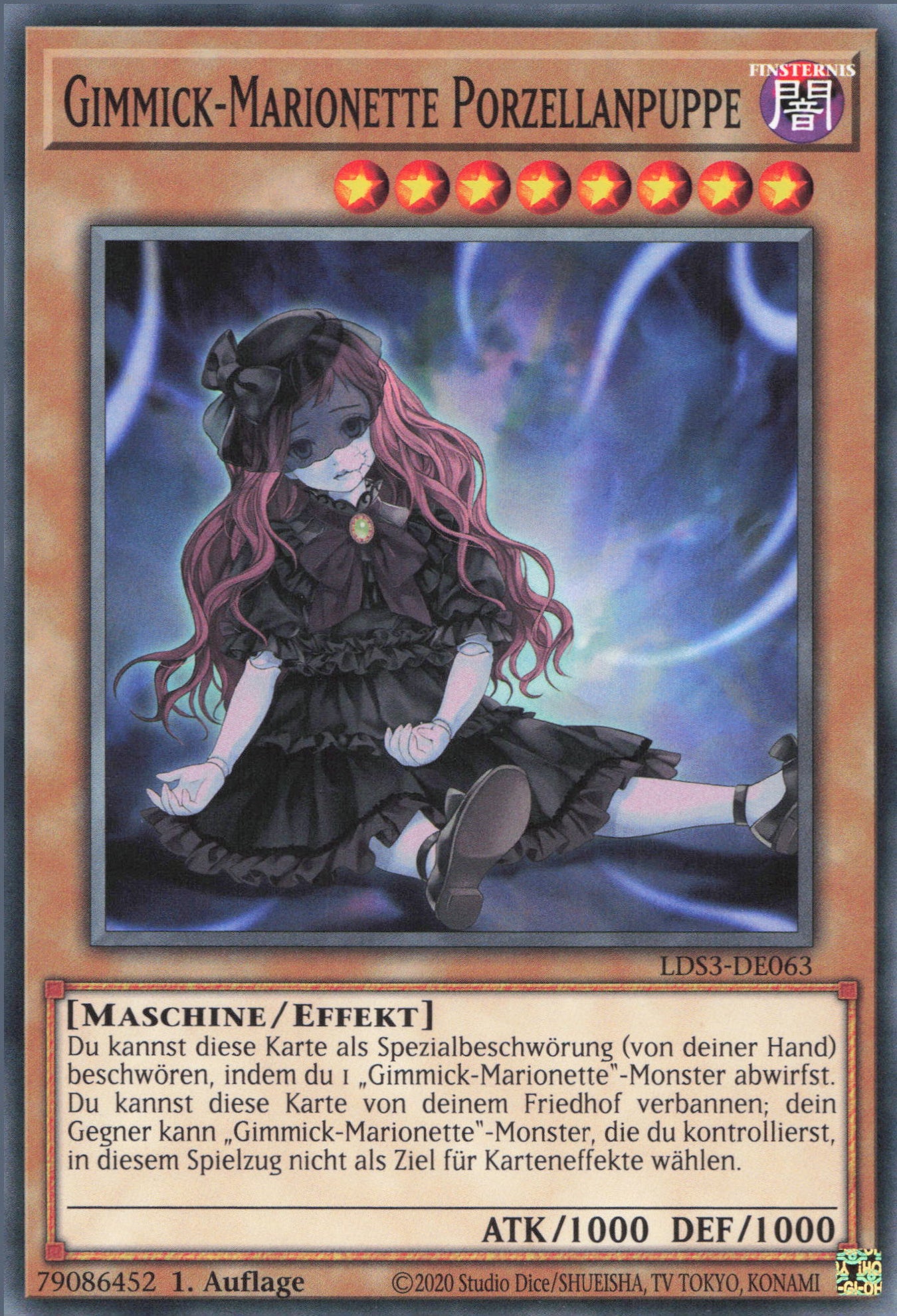 Yu-Gi-Oh! Gimmick-Marionette Porzellanpuppe