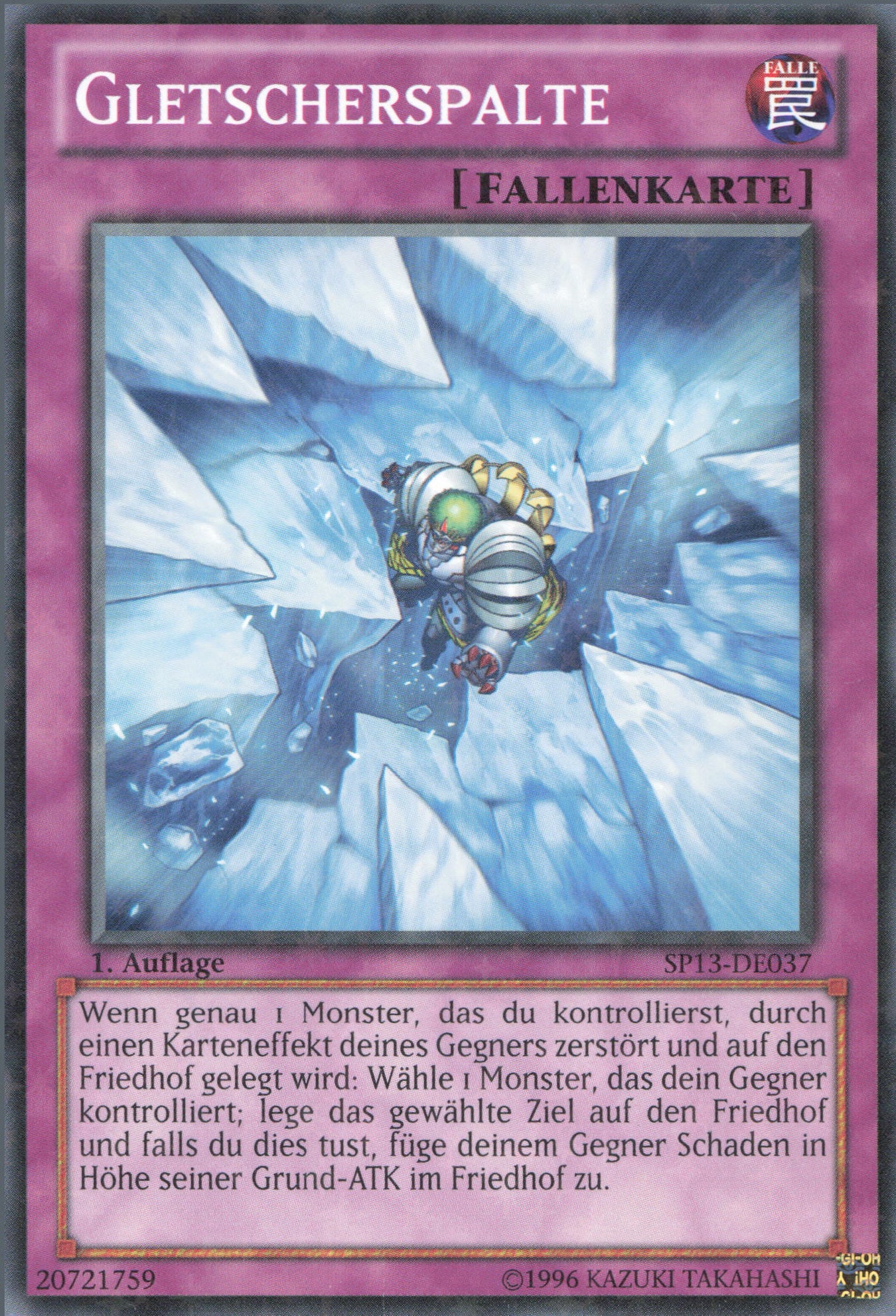 Yu-Gi-Oh! Gletscherspalte