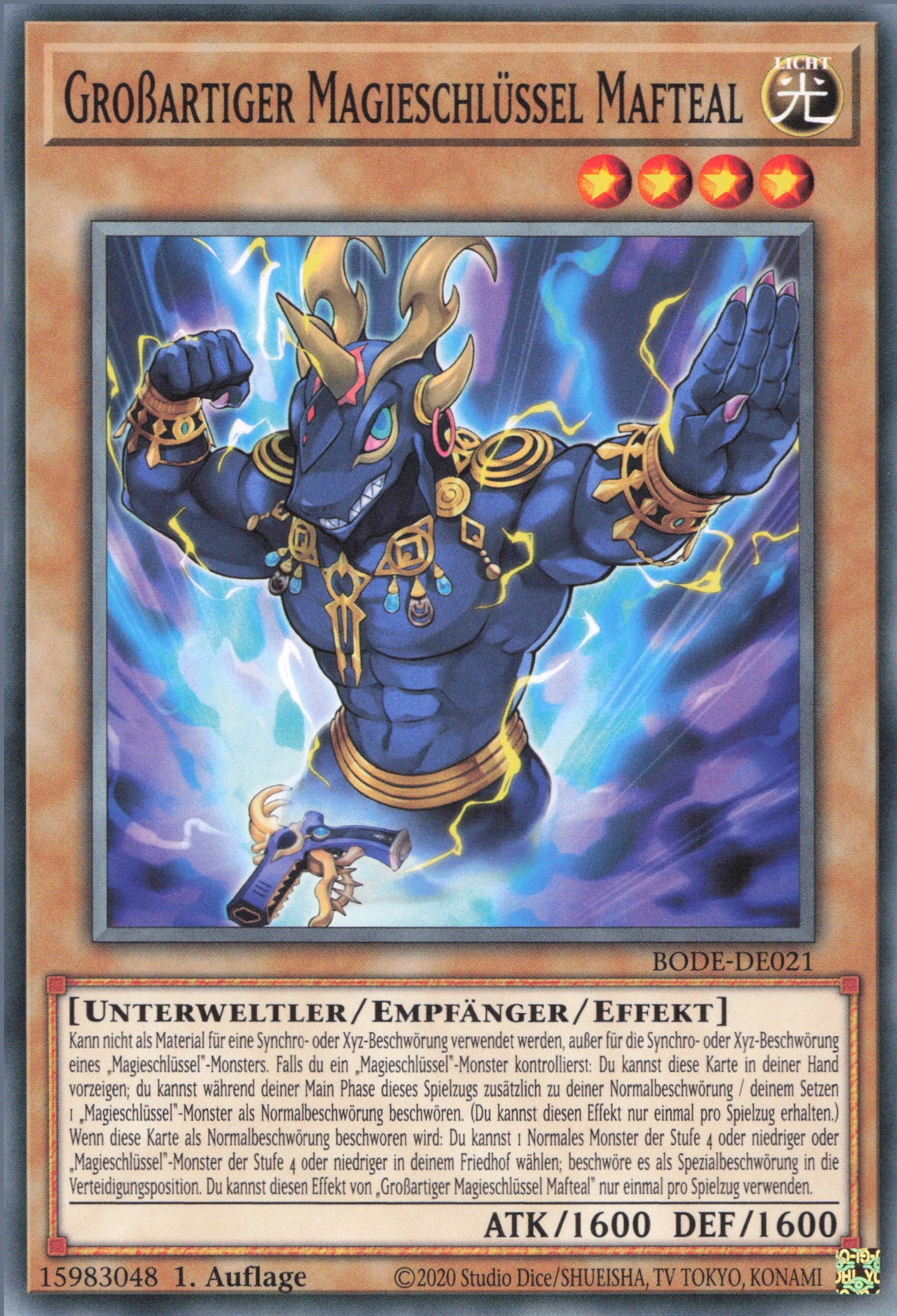 Yu-Gi-Oh! Großartiger Magieschlüssel Mafteal