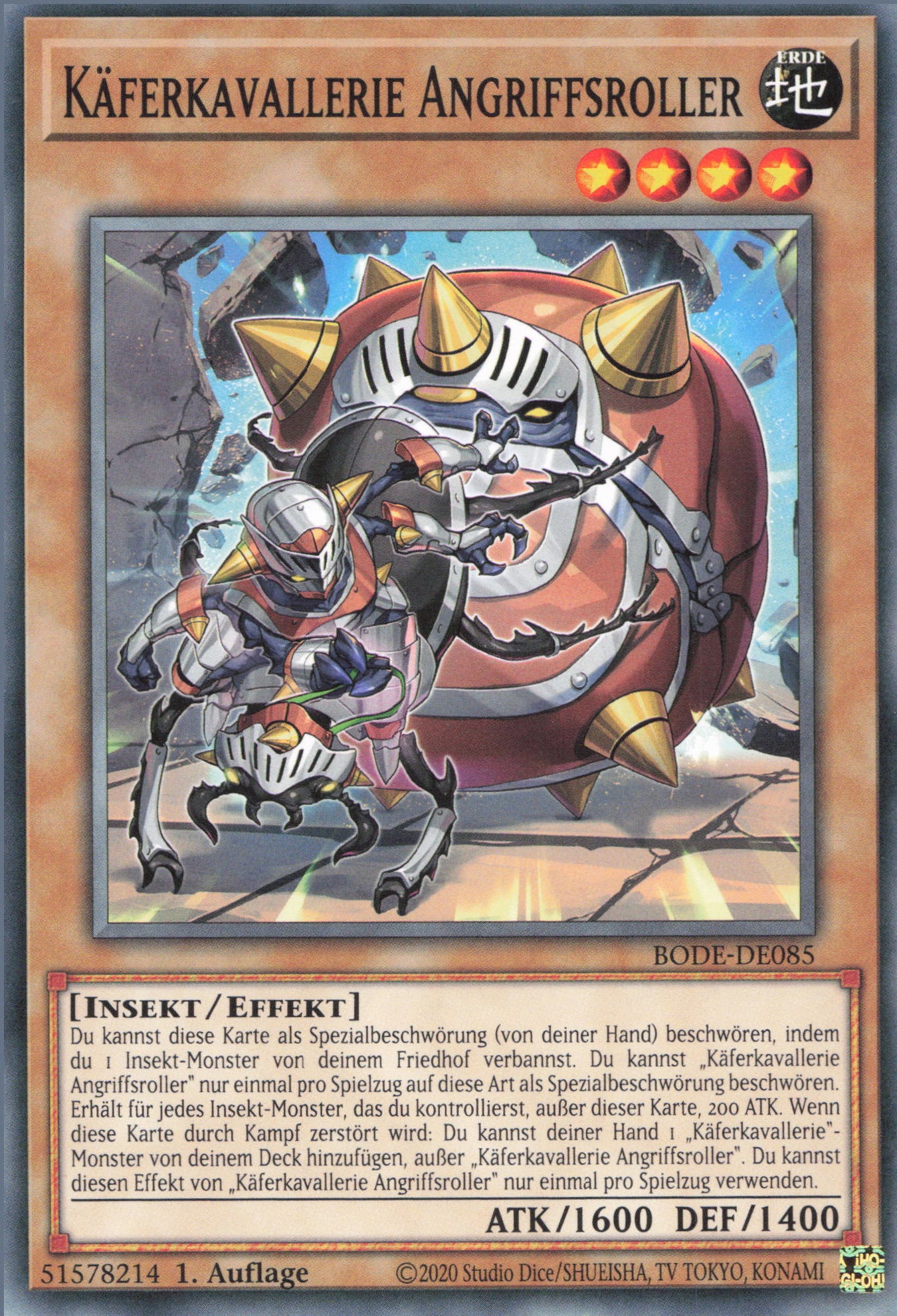 Yu-Gi-Oh! Käferkavallerie Angriffsroller