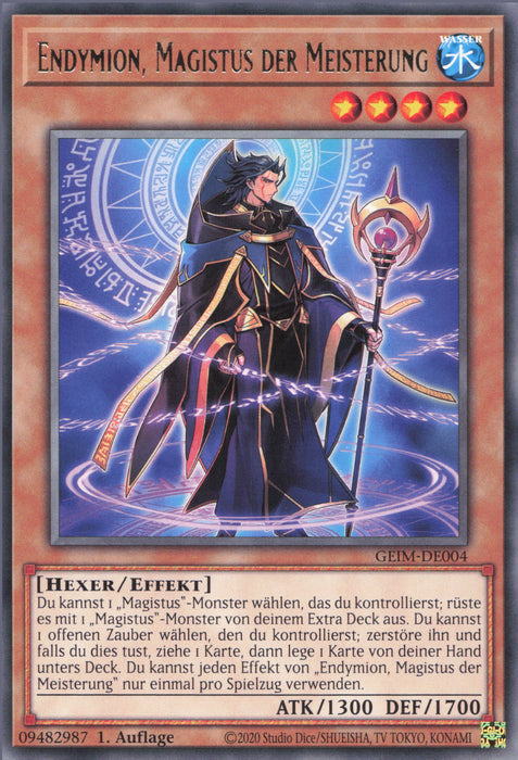Endymion, Magistus der Meisterung GEIM-DE004 Rare
