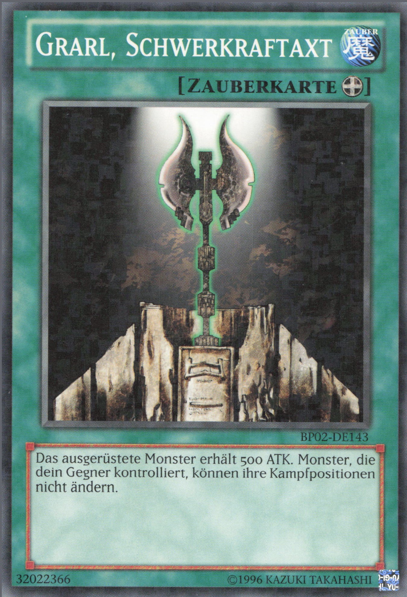 Yu-Gi-Oh! Grarl, Schwerkraftaxt (V.2)