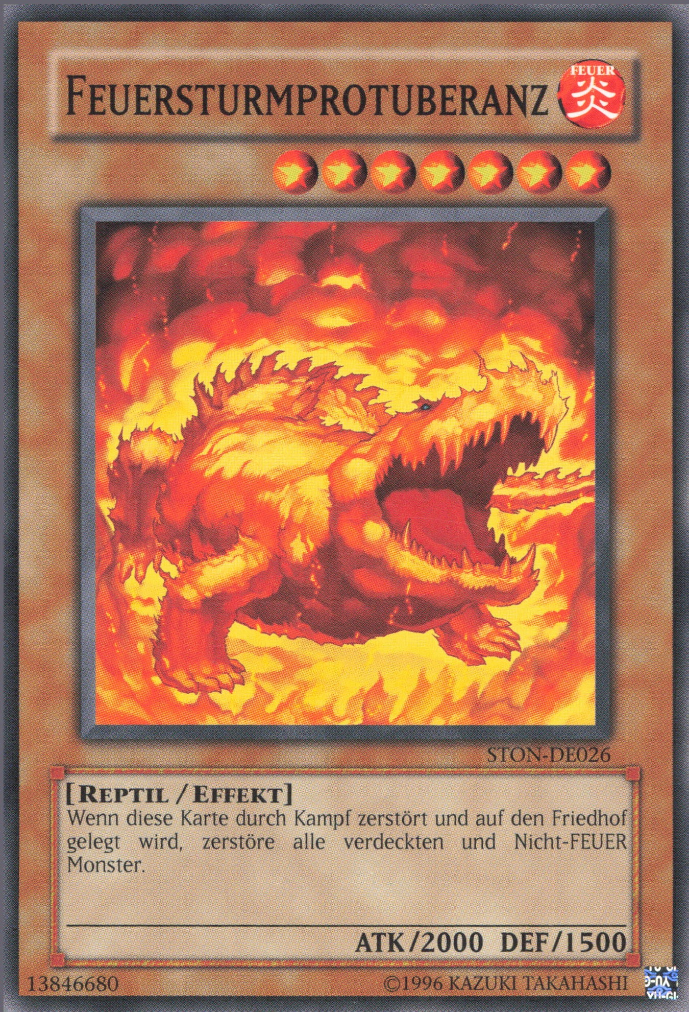 Yu-Gi-Oh! Feuersturmprotuberanz